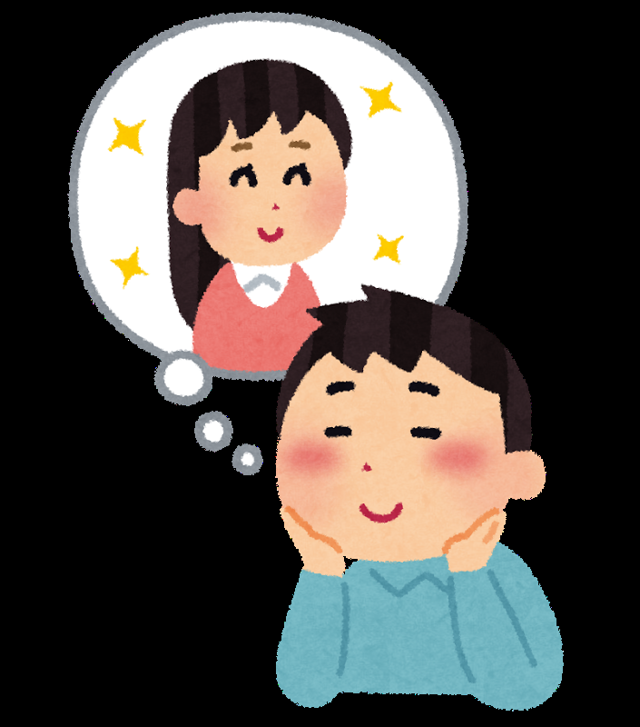 片思いしてる好きな人の好きな所!