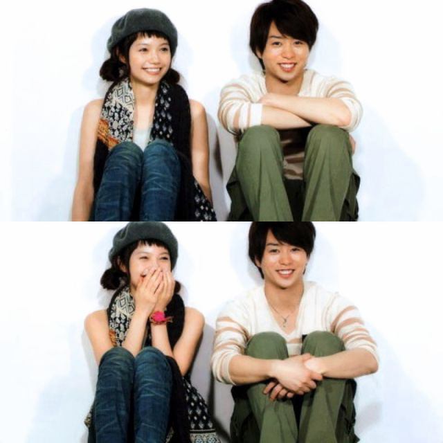 ジャニーズと共演した女優さんとのツーショット♪