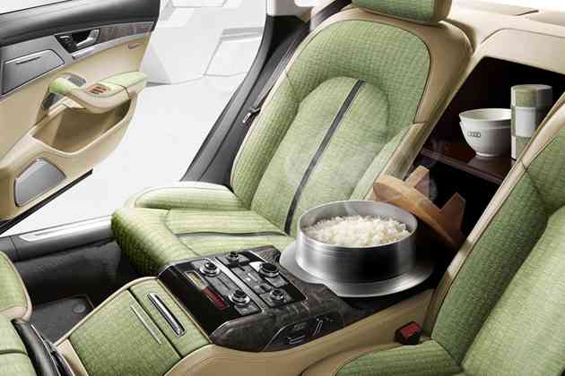 アウディ、高級サルーン「A8」に炊飯器を搭載した日本限定モデルを発表！ - Autoblog 日本版