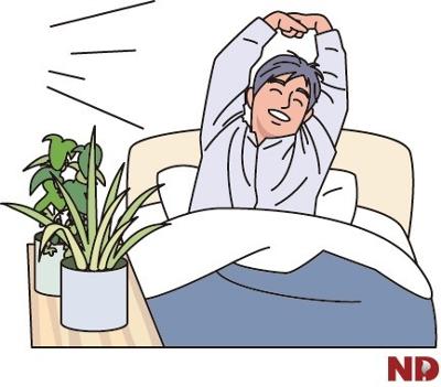 朝、気持ちよく目覚めるためには