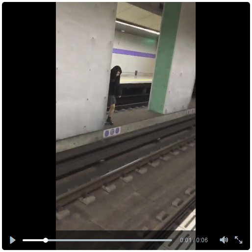 【バカッター】女子高生が線路に立ち入り遊ぶ動画ネットで拡散！炎上