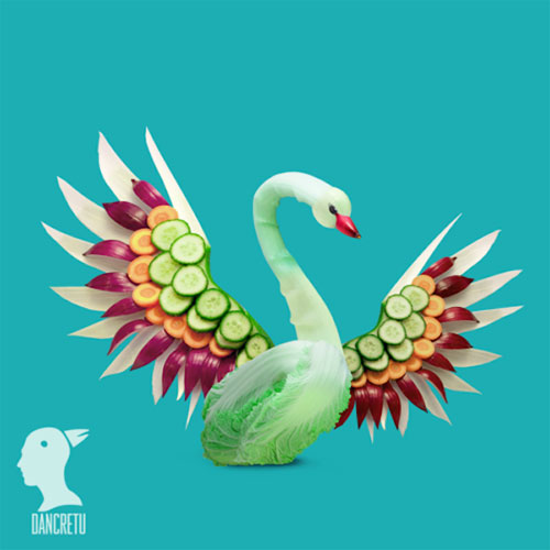 食べ物アートを貼りたい✰