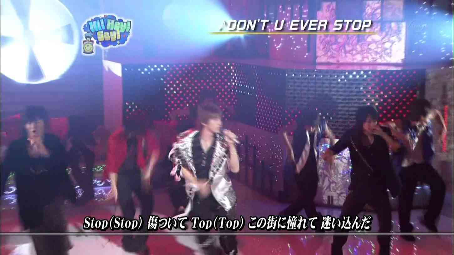 八乙女光&薮宏太-Don't U Ever Stop-田口淳之介&上田竜也-Hi!Hey!Say!20080510 - YouTube