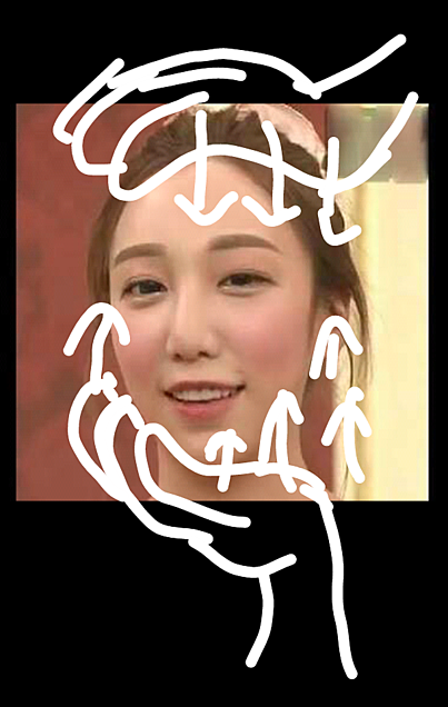 面長の人の髪型