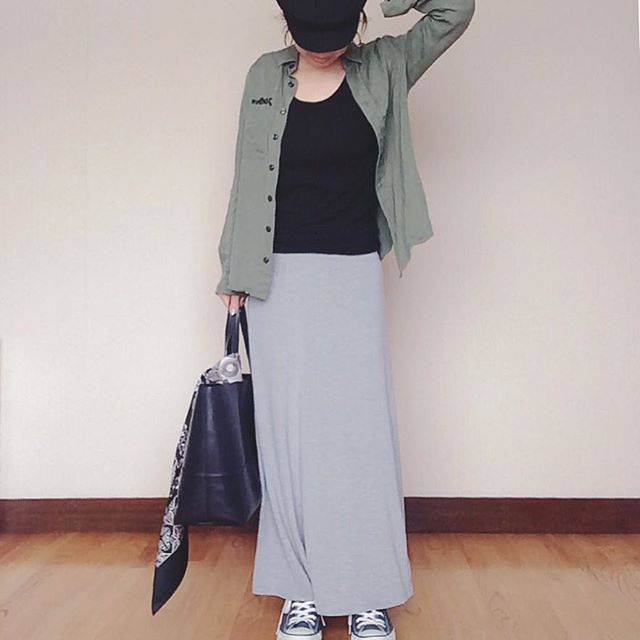 帽子初心者のコーディネート!