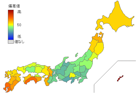 貧困率 [ 2007年第一位 沖縄県 ]／スマホ版・都道府県別統計とランキングで見る県民性