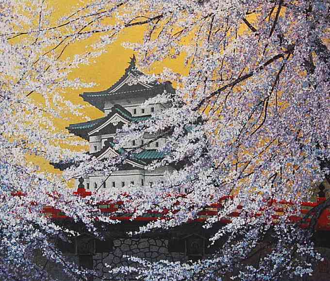 桜を描いた絵画♪