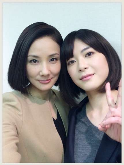 女優さん同士のツーショット