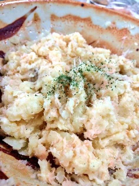 余った塩鮭で！鮭入りポテトサラダ by のえるあい [クックパッド] 簡単おいしいみんなのレシピが233万品