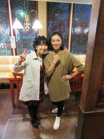 女優さん同士のツーショット