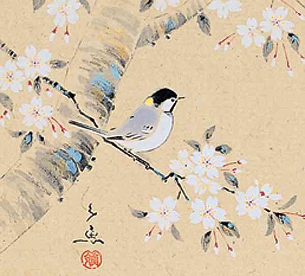 桜を描いた絵画♪