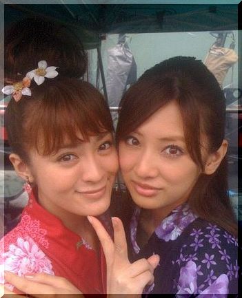 女優さん同士のツーショット