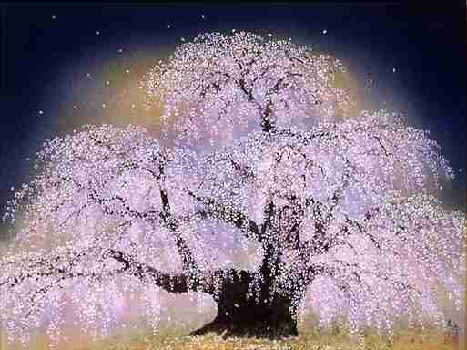 桜を描いた絵画♪