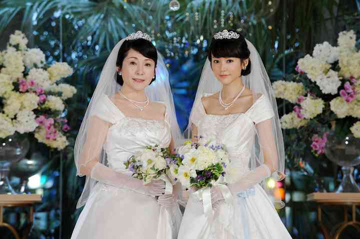 桐谷美玲：松坂慶子とおそろい純白ウエディングドレス　「次こそ自分の結婚式で…」 - MANTANWEB（まんたんウェブ）