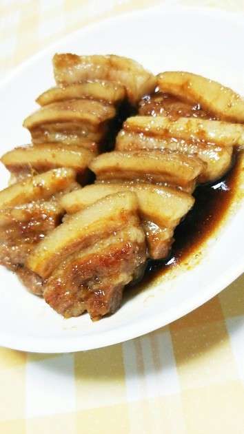 フライパンで簡単豚の角煮 by ☆shibu [クックパッド] 簡単おいしいみんなのレシピが231万品