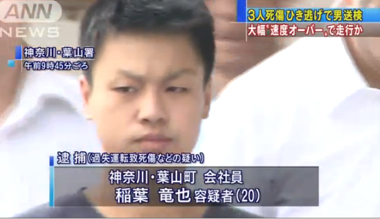 世田谷区で車暴走6人死傷 車は他人名義で免許証を持たず