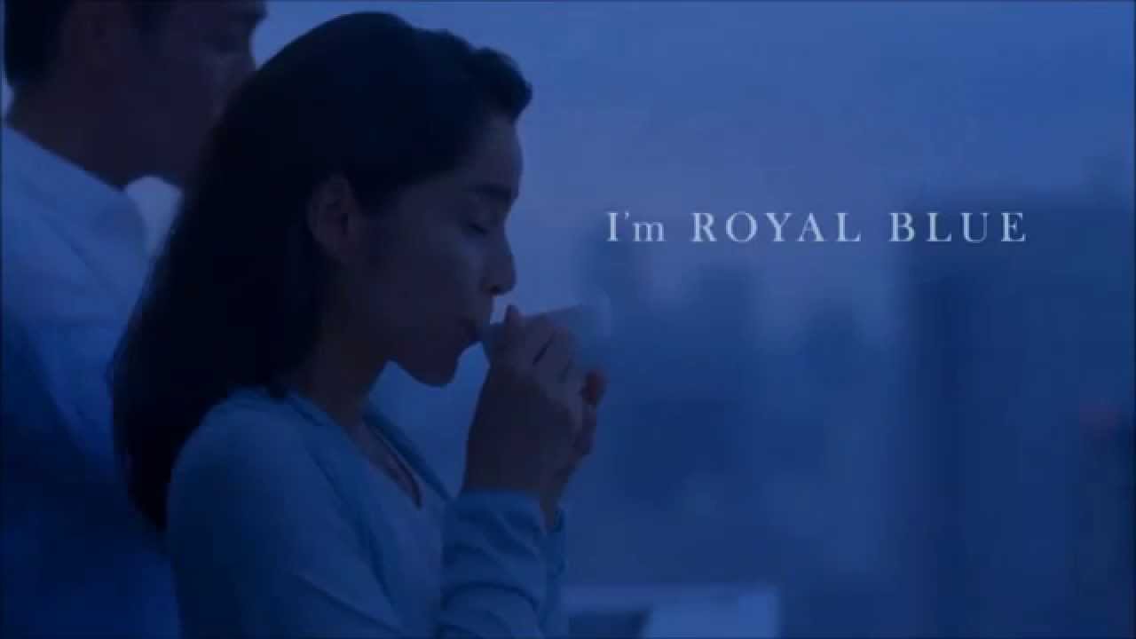 日東紅茶ロイヤルミルクティーCM「大人の青」篇 - YouTube
