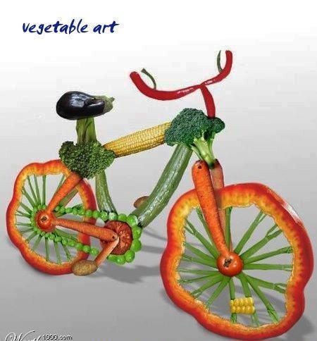 食べ物アートを貼りたい✰