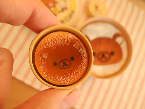 Real figure⑩ ミニチュア実体化 「リラックマ ふんわりケーキ屋さん」 Rilakkuma "Soft Cake Shop" - YouTube