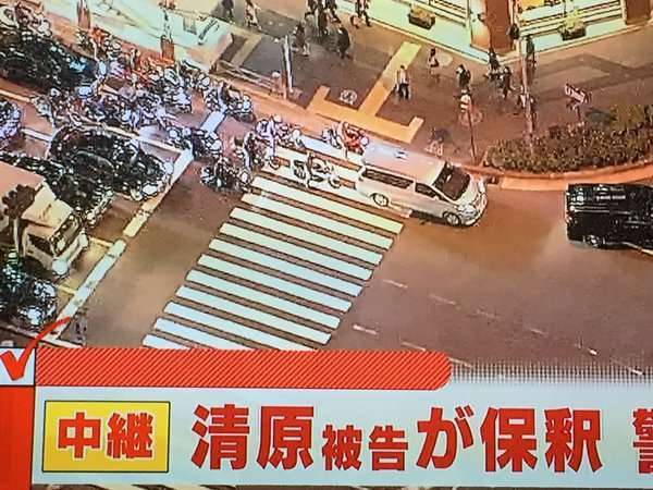 清原和博被告が保釈　その車を追いかけるマスコミバイクの集団が暴走族だと話題に