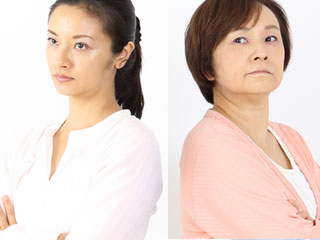 義実家に数日滞在する人～