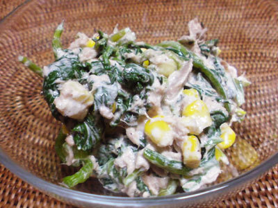 もりもり食べちゃう★ほうれん草ツナサラダ by wappa [クックパッド] 簡単おいしいみんなのレシピが231万品