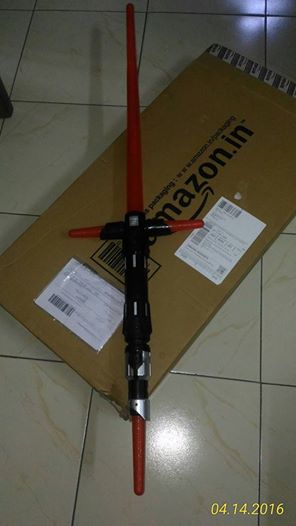 「貯めたコインでライトセーバー買えますか?」とAmazonに手紙を出したら…