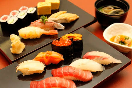 和食を貼ろう