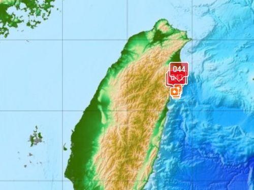 台湾東部で地震頻発  最大震度5が4回  M3以上は29回に 