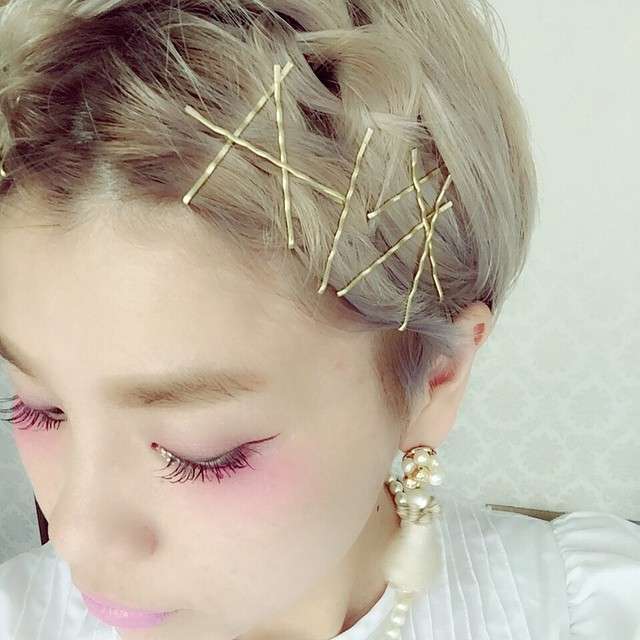 ショートヘアのアレンジ