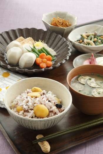 和食を貼ろう