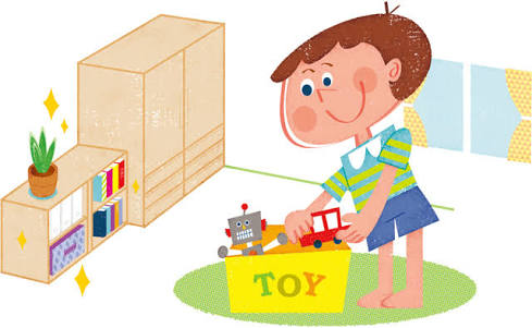子供が片付けられる人