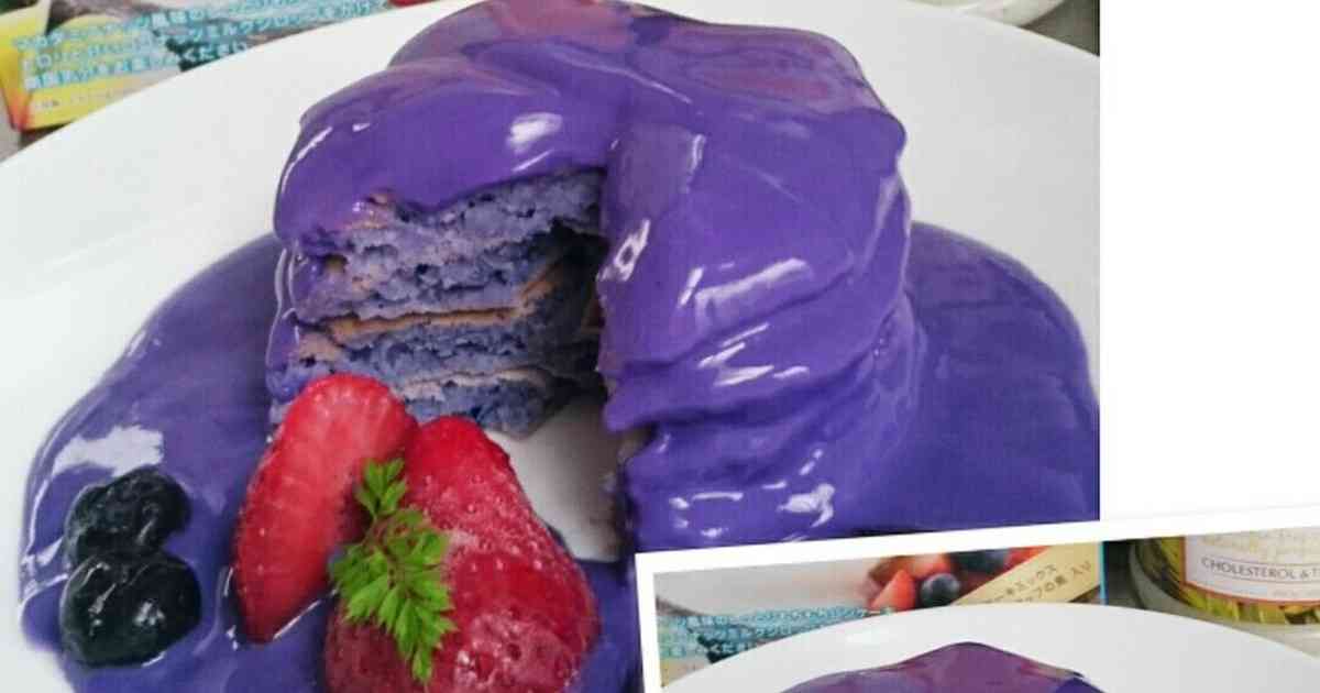 ハワイアン！ウベパンケーキ風 by 幸せまちこ [クックパッド] 簡単おいしいみんなのレシピが235万品