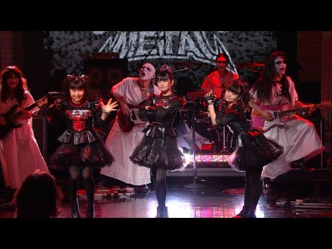 BABYMETAL Makes Their U.S. Television Debut - YouTube