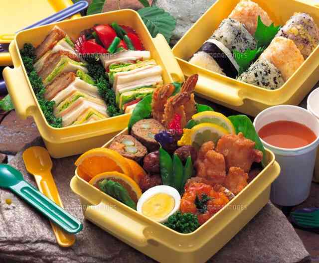 美味しそうな行楽弁当!