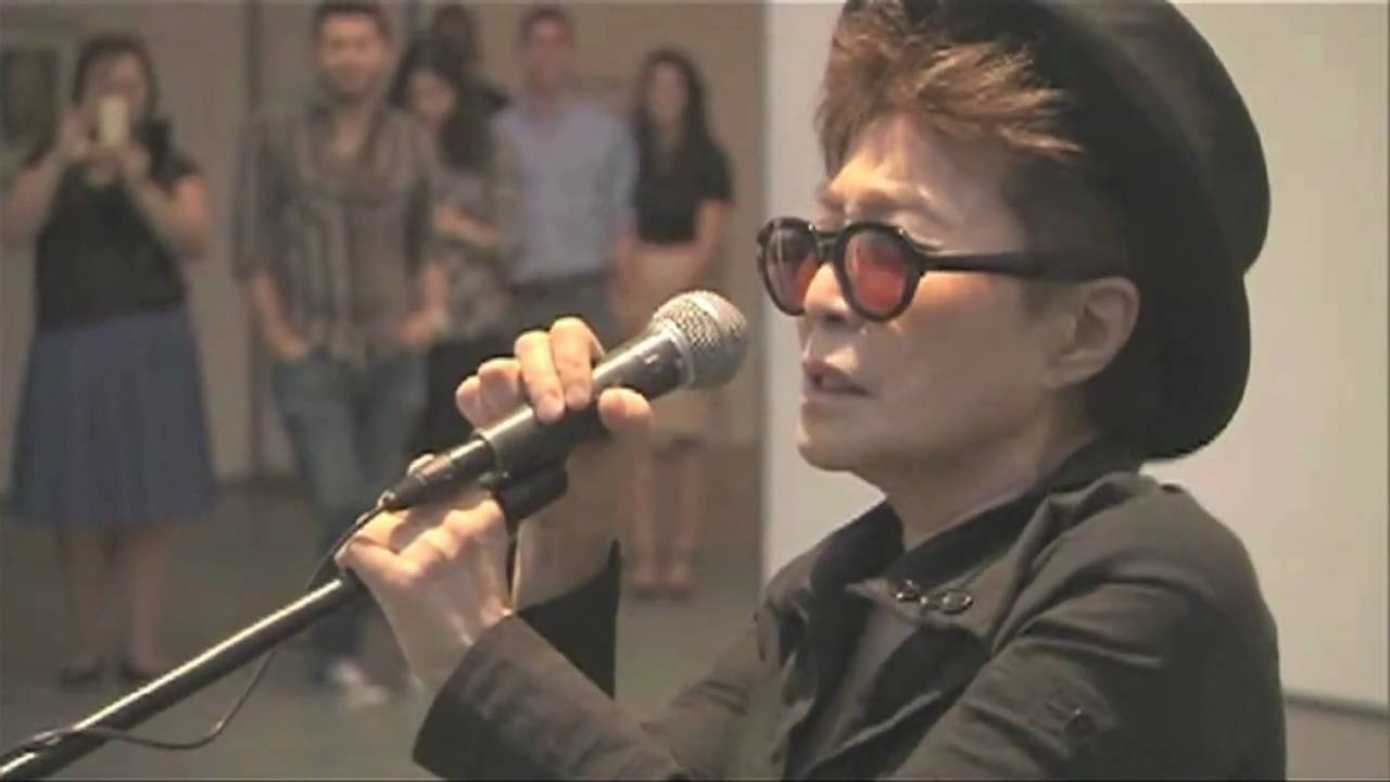 VOICE PIECE FOR SOPRANO & WISH TREE at MoMA, Summer 2010 by yoko ono - YouTube