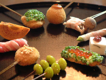 和食を貼ろう