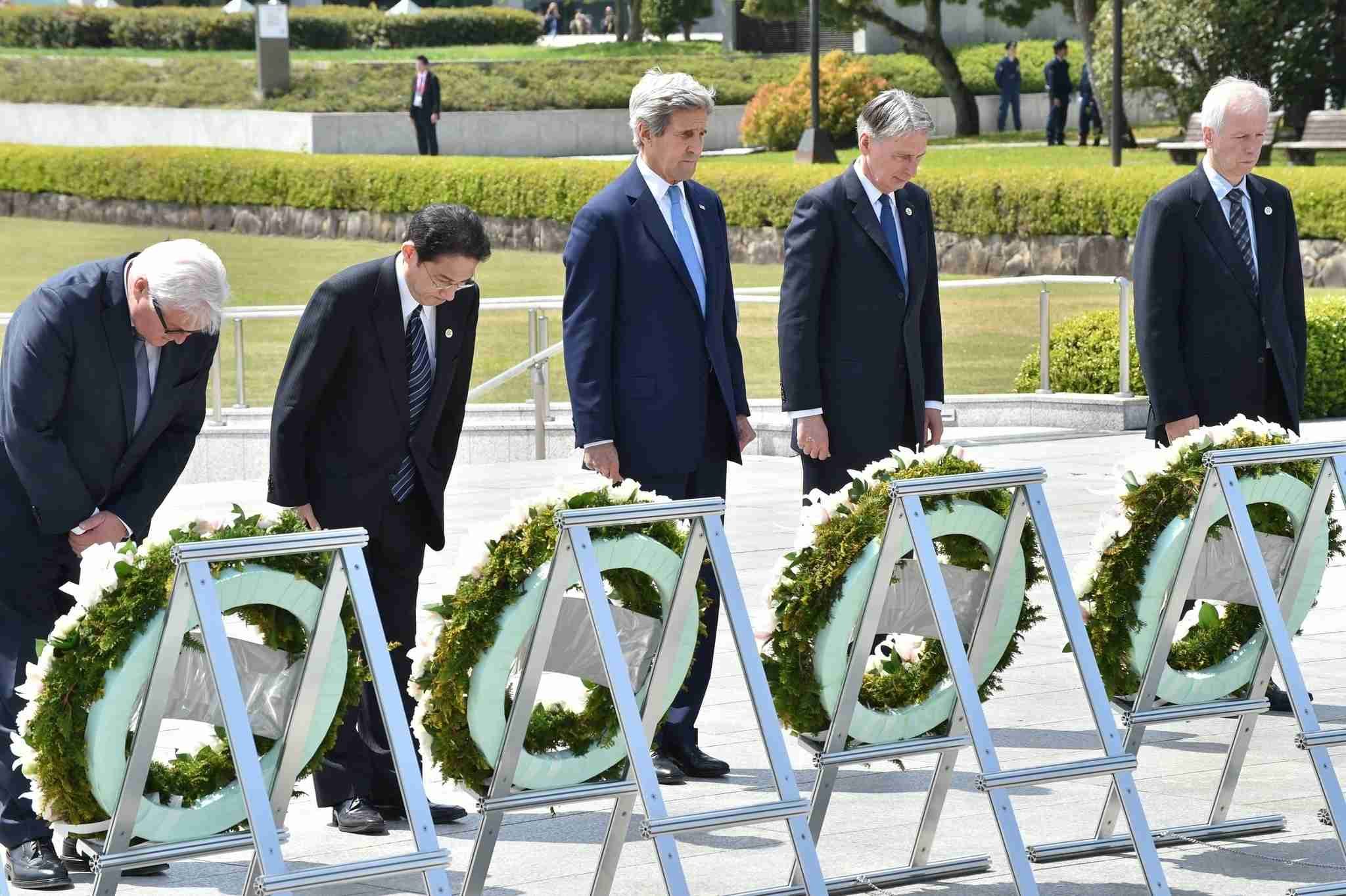 ケリー米国務長官が被爆地を訪問、「謝罪はしない」と米高官 