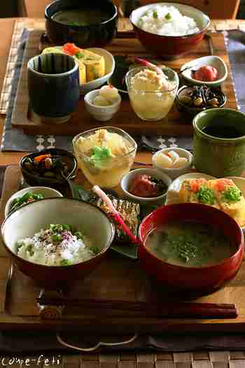 和食を貼ろう