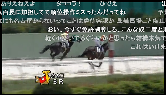 丹羽克輝騎手が負けた腹いせに馬を虐待する動画が本気で許せない件について:ハムスター速報