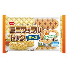 ミニワッフルドッグ（チーズ）　　６本入｜コープ商品を探す｜コープ商品サイト｜日本生活協同組合連合会