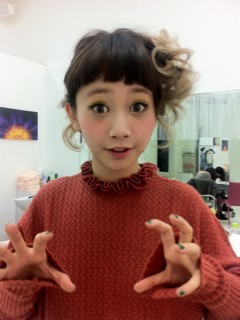 ショートヘアのアレンジ