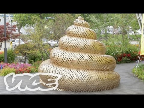 韓国の人糞酒「トンスル」 - Korean Poo Wine - YouTube