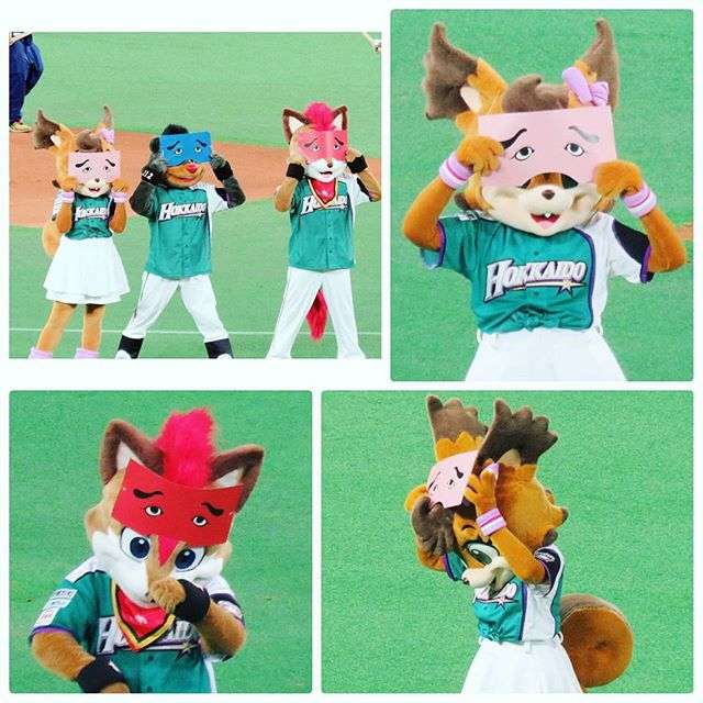 プロ野球マスコットキャラクター達のおもしろ画像