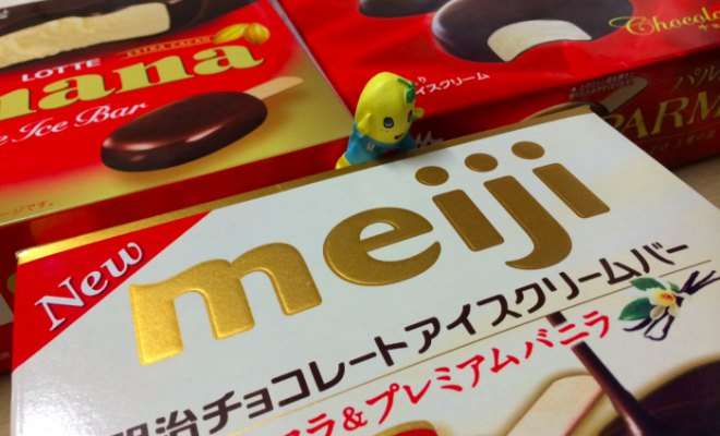 そっくり！「パルム」「Ghana」「Meiji」チョコアイスバー食べ比べてみた | MTI MAGAZINE