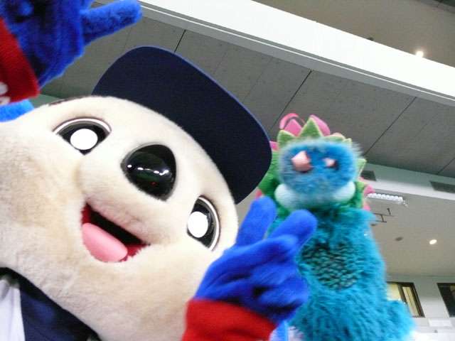 プロ野球マスコットキャラクター達のおもしろ画像
