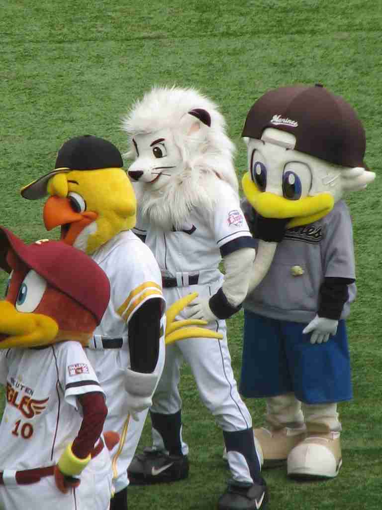 プロ野球マスコットキャラクター達のおもしろ画像