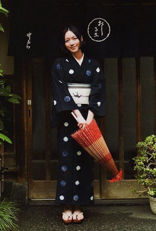 レトロモダンな着物の画像♡