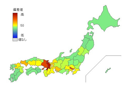 在日韓国・朝鮮人（15歳以上65歳未満） [ 2013年第一位 大阪府 ]｜新・都道府県別統計とランキングで見る県民性 [とどラン]