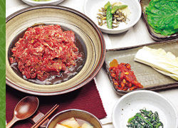 安倍（首相）さんのソウルの「昼食」 